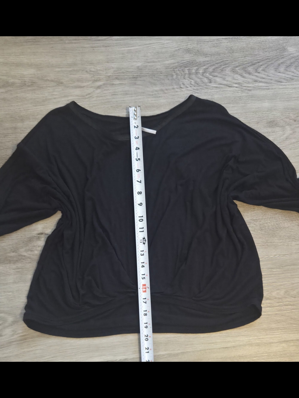 Free People Solid Keepin On Black Blouse Top Shirt Women's Size Xs - Picture 3 of 6